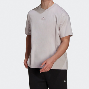 年U 阿迪达斯正品 T恤HU0123 男女运动短袖 Adidas
