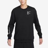 耐克正品 新款 Sportswear Nike Swoosh男子圆领休闲卫衣FB1911 010
