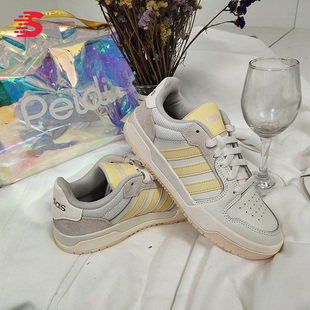 ENTRAP低帮透气运动休闲板鞋 女冬新款 FW3494 阿迪达斯正品 Adidas