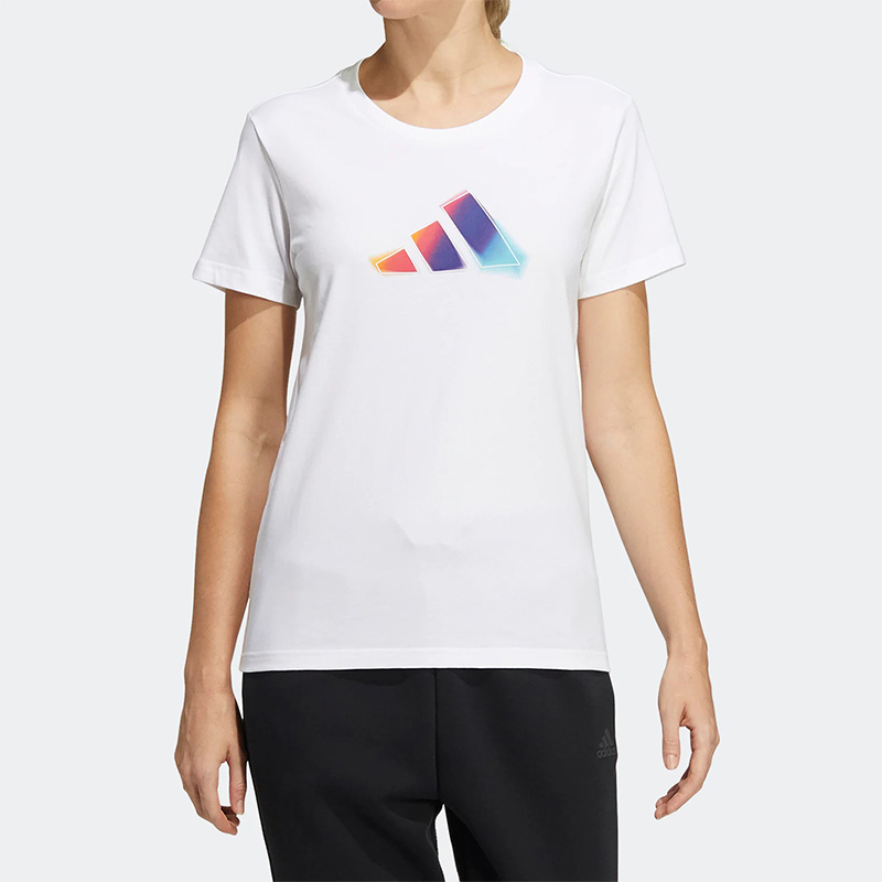 阿迪达斯正品女子运动T恤