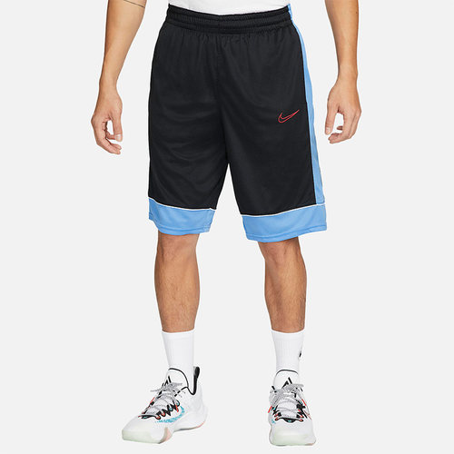 耐克男子撞色拼接运动五分短裤