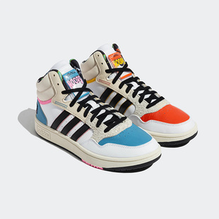 3.0男女运动透气休闲板鞋 Adidas Hoops Neo FZ5958 阿迪达斯正品