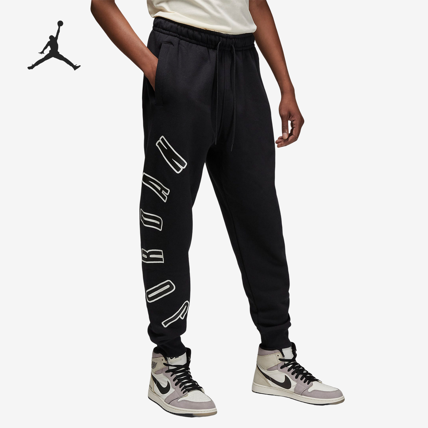 Nike/耐克正品东冬季新款男子加绒针织运动长裤FB7028-010