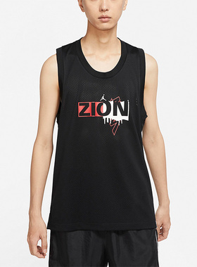 Nike/耐克正品新款Air Jordan男子运动健身透气无袖T恤DX6583-010