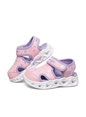 Skechers/斯凯奇正品小童凉鞋清仓特价302185N-PKLV