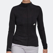 女子健身训练运动休闲长袖 Adidas 新款 秋季 T恤HM2838 阿迪达斯正品