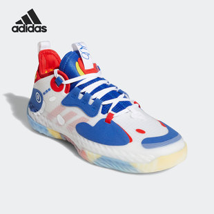 新款 Adidas 阿迪达斯正品 夏季 GY7489 运动休闲低帮男子篮球鞋