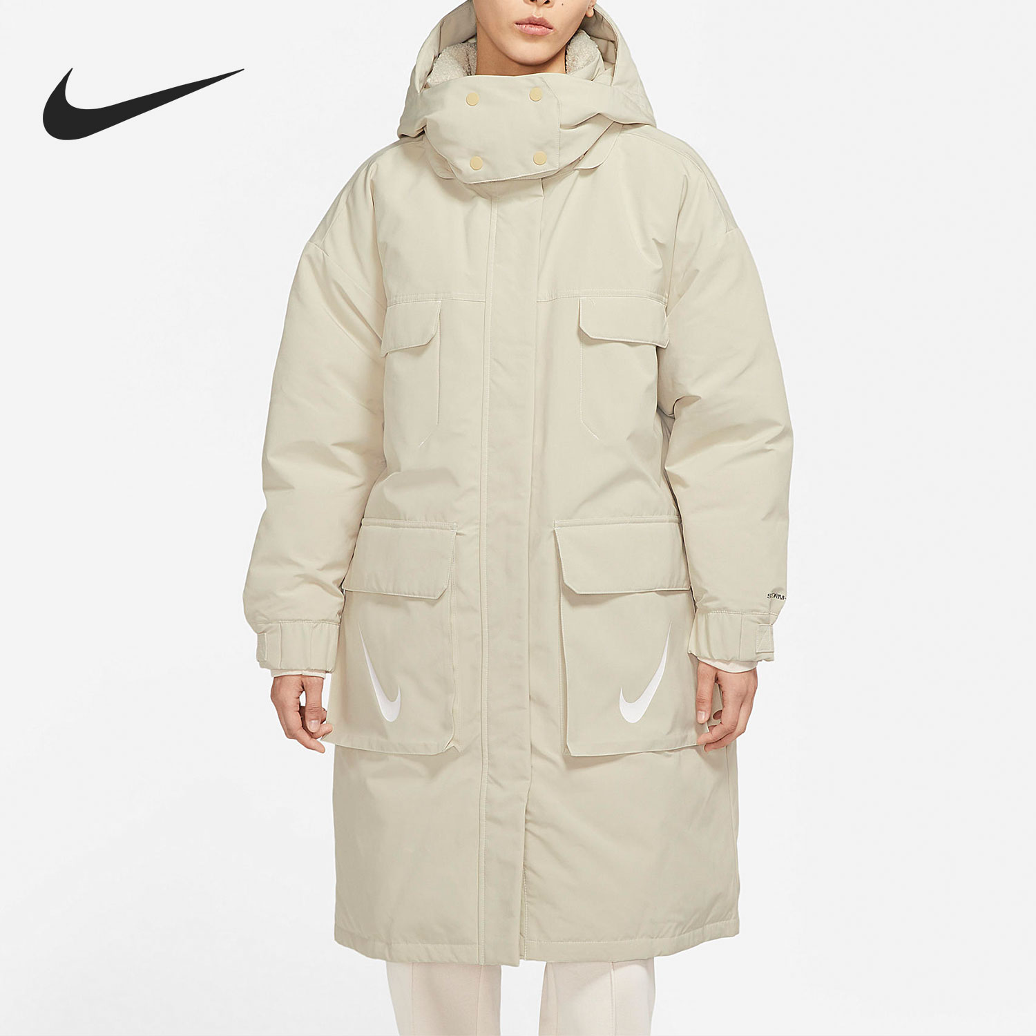 Nike/耐克正品保暖中长款羽绒服