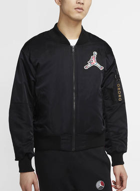 Nike/耐克正品春季新款JORDAN男子休闲运动棉服外套CU1700