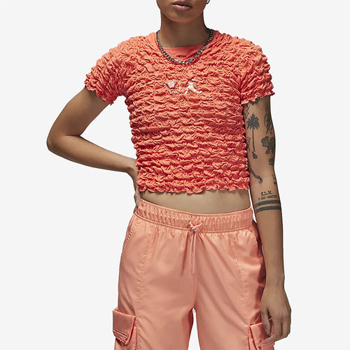 Nike/耐克正品Air Jordan女子篮球运动透气耐磨短袖T恤DR1894-680