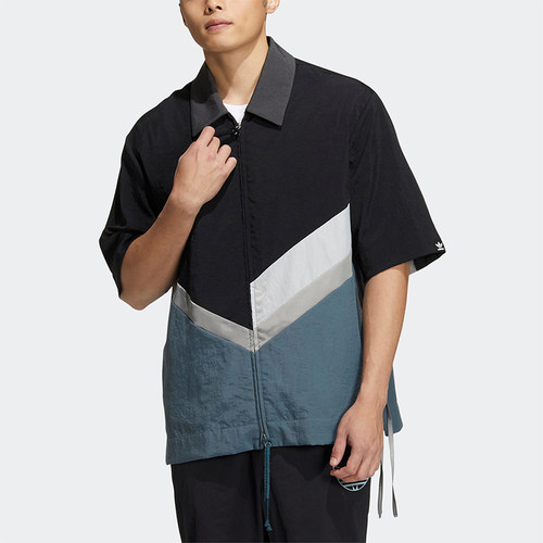 阿迪达斯男女运动短袖衬衫