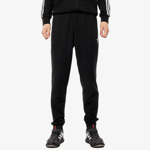 阿迪达斯男子三条杠束脚休闲裤