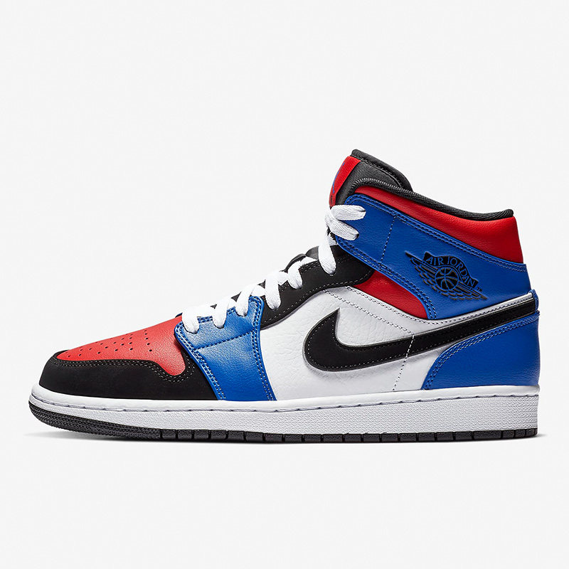 Nike/耐克正品Air Jordan 1 Mid AJ1男女高帮板鞋554724-124