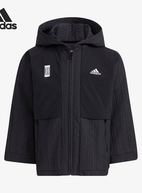 Adidas/阿迪达斯正品新款小童运动训练夹克外套H40312