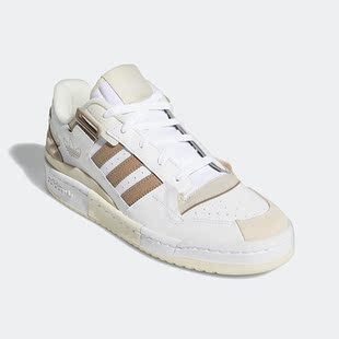 LOW男女复古低帮休闲板鞋 Adidas FORUM GW6347 阿迪达斯正品