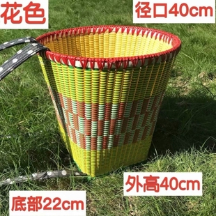 带塑料背篼买菜年轻人农用成人道具背篓家用农村 手工编织背篓包装
