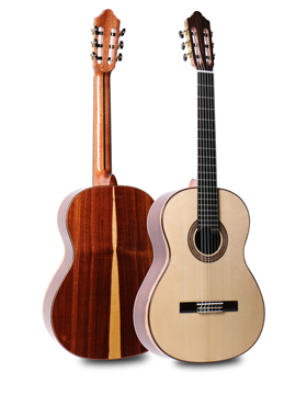 芬莱Finlay手工琴 高端古典吉他  西提卡云杉/桑托斯 FG-C619