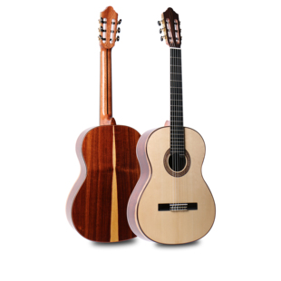 芬莱Finlay手工琴 桑托斯 西提卡云杉 C619 高端古典吉他