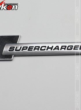 A3A4LA5A6LQ5Q7A7专用Supercharged增压标A6L改装侧标尾标