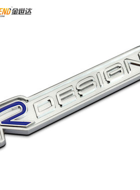 沃尔沃车贴 S60L XC60 S40 S80 S60 V60 改装RDESIGN车标 车身贴
