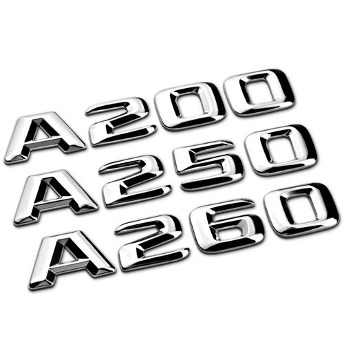 2015新款A180改装A250 A260 A200 车标车贴 汽车尾标 字标贴