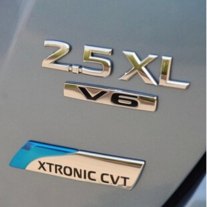 天籁骐达新阳光轩逸逍客后标志途乐Y62机盖标2.5XL250XVV6尾车标