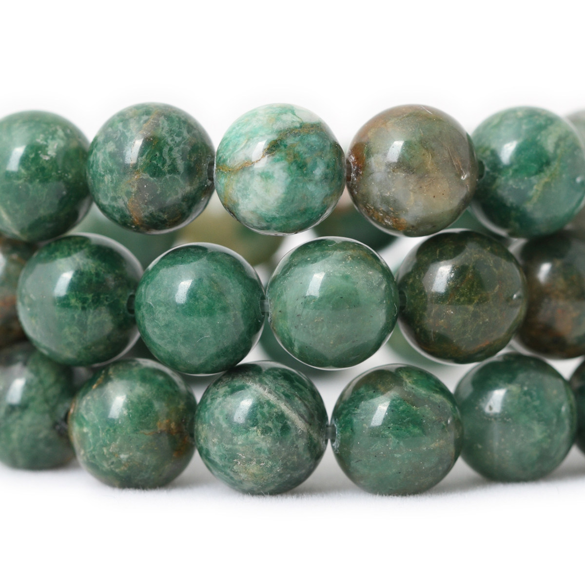 6/8/10mm天然本色非洲玉石散珠子 半宝石饰品diy手工编织串珠材料