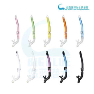 新 GULL日本 Leila Dry SP Snorkel 女款半干式呼吸管 防浪呼吸器