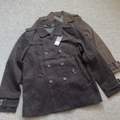 毛呢修身 夹克衫 工装 风衣韩版 休闲装 外套 外贸春秋男士