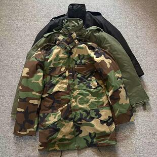 外贸微瑕美国M65战术风衣户外可拆卸内胆外套夹克冬季棉服棉袄