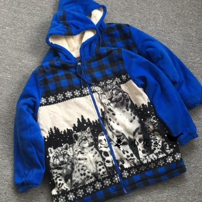 男士冬季羊羔毛保暖棉衣外套