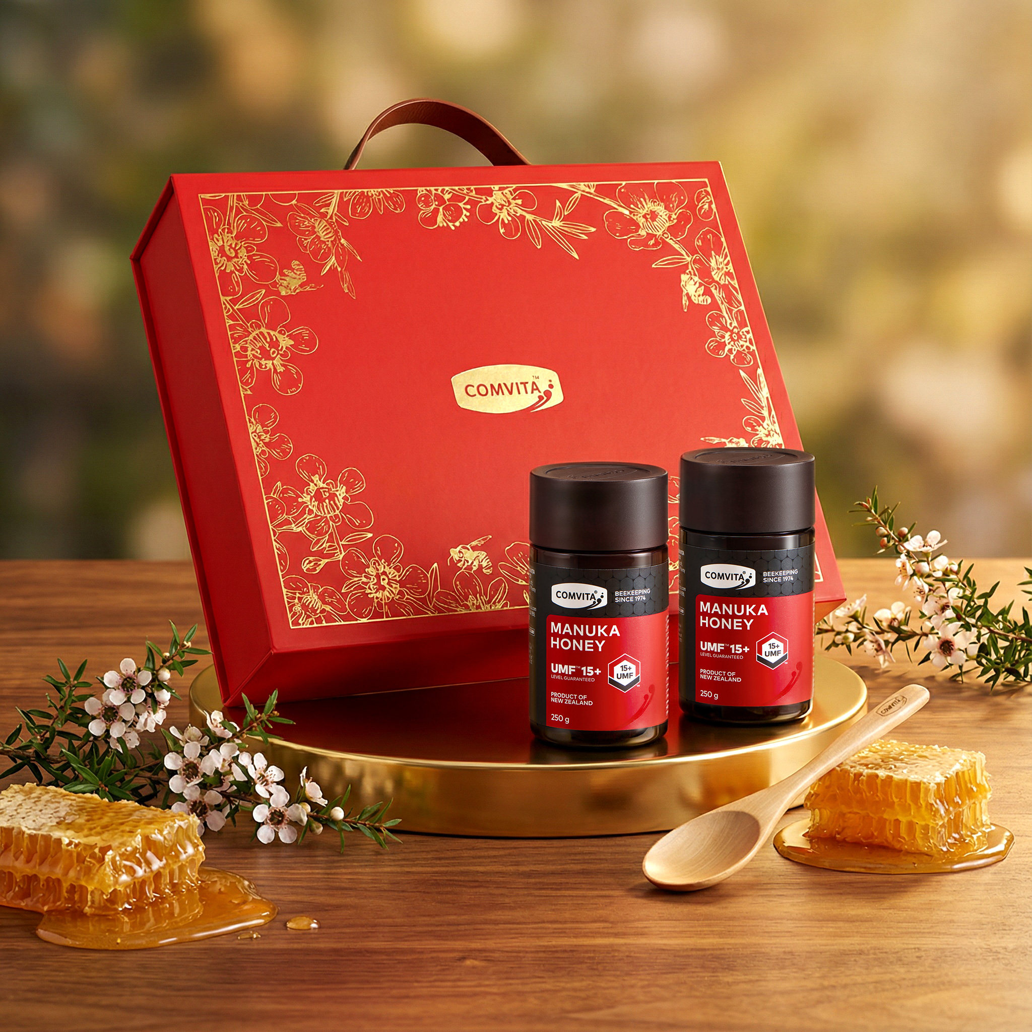 【三八礼盒】comvita康维他麦卢卡蜂蜜UMF15+新西兰实用礼物进口