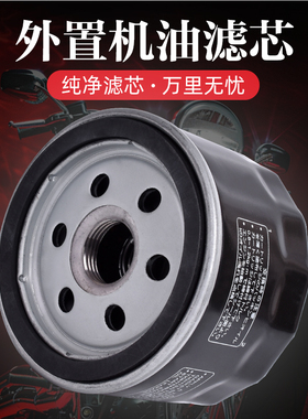 适用阿普利亚SMV/SL750 800 Shiver900 1200古兹1400机油滤芯机滤