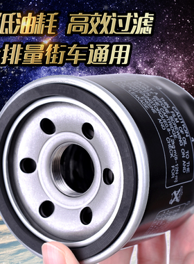 摩托车机油滤芯适用铃木SV650 DL650 1000 AN650机油滤清器机油格