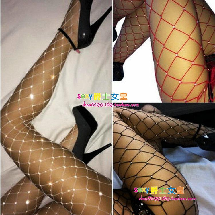 夜店网格镂空酒吧蹦迪透视演出服
