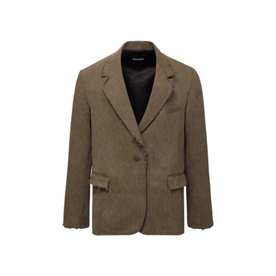 senseaweek 做旧破坏西装