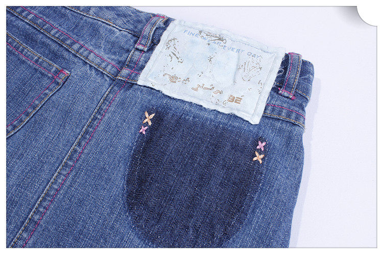 Jupe fillette en toile - Ref 2049306 Image 4