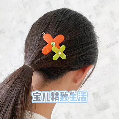 AZNAVOUR四叶草发夹边夹顶夹