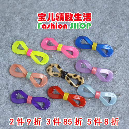 AZNAVOUR蝴蝶结发夹边夹