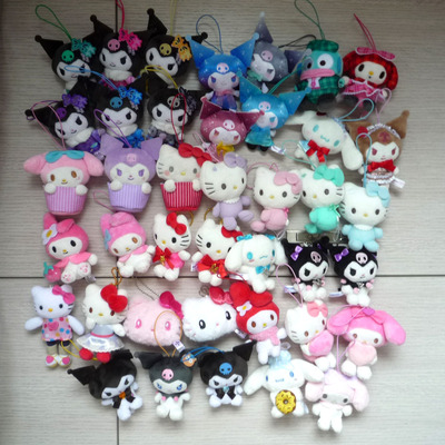日单 hello kitty my melody美乐蒂 玉桂狗毛绒挂件公仔玩具 多款