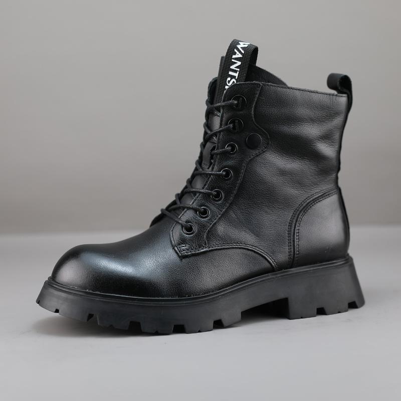 时尚休闲牛皮捡漏广州切尔西靴