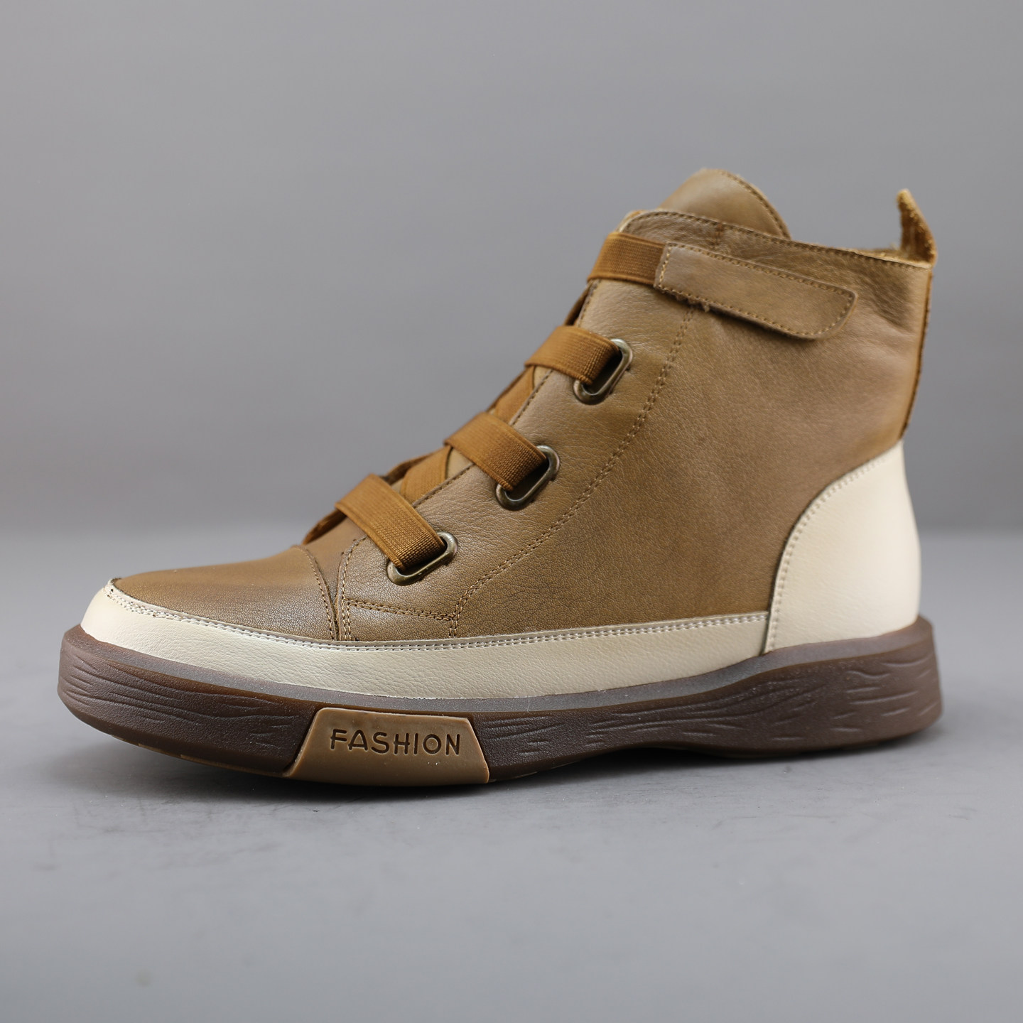 亏本清仓断码女鞋高档真皮头层牛皮韩版高帮休闲板鞋加绒保暖短靴,女鞋,马丁靴,淘宝优惠券,粉丝福利购,淘宝优惠卷