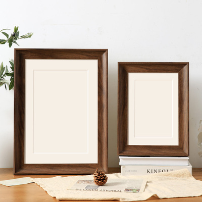 画框空框装裱A3空白卡纸相框挂墙