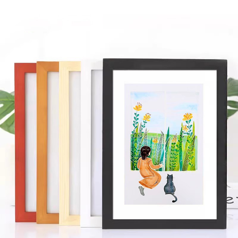 挂墙相框十字绣画框1000片拼图框