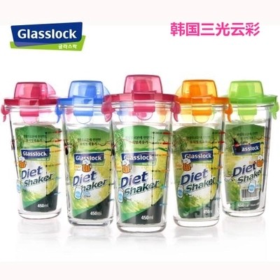 glasslock韩国便携玻璃水杯