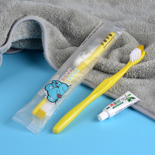 酒店用一次性牙刷两面针牙膏批发宾馆专用洗漱用品牙具二合一套装