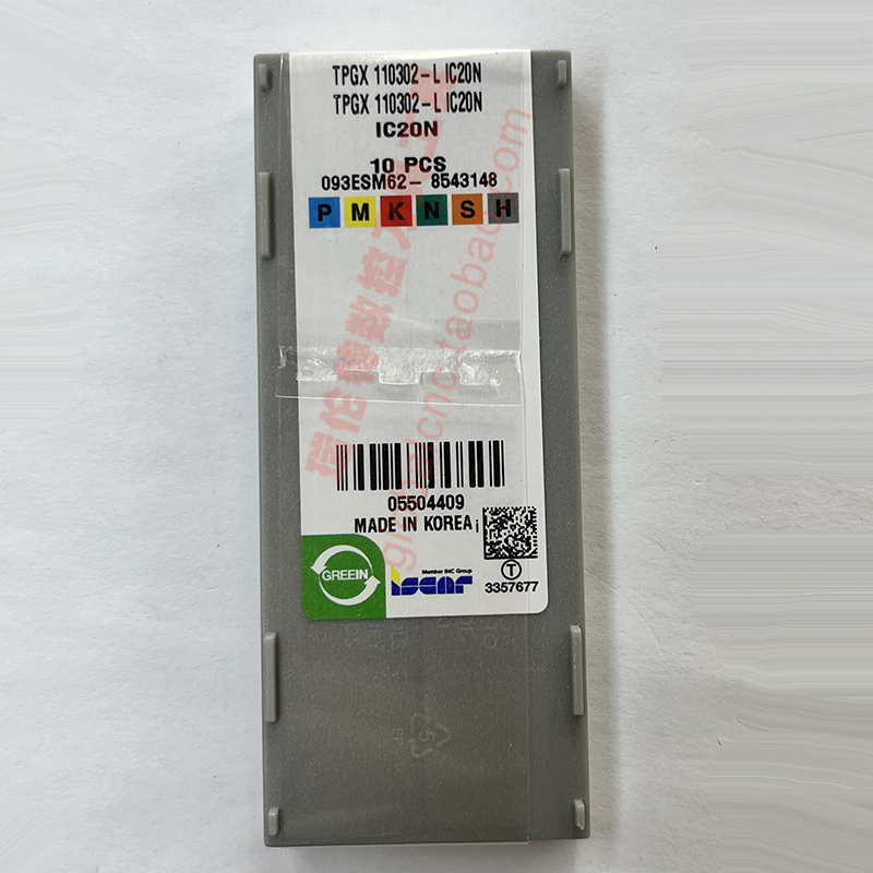 TPGX 110302-L IC20N伊斯卡数控刀具ISCAR精加工正侧面刀片三角形