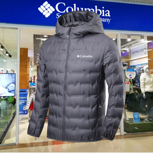 哥伦折扣羽绒服男女款秋冬石墨烯保暖休闲轻薄80白鸭绒休闲羽绒服