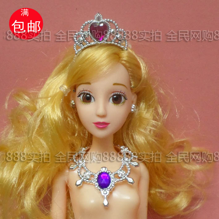 皇冠饰品芭芘巴比厘米女孩玩具