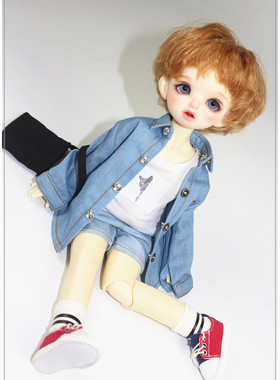 BJD六分娃衣bjd6分衬衣经典款百搭